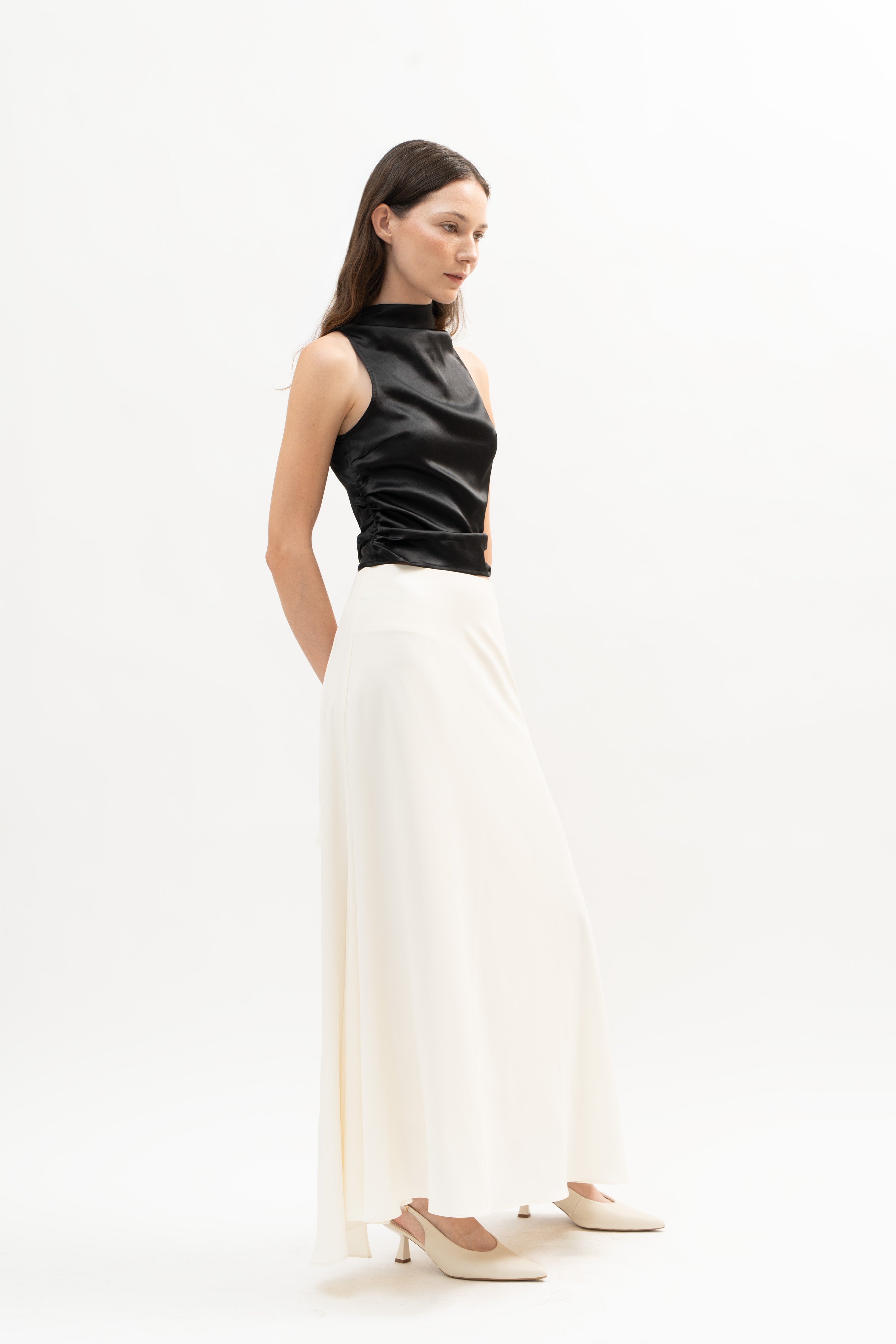 Baia Top in Black - ODNE