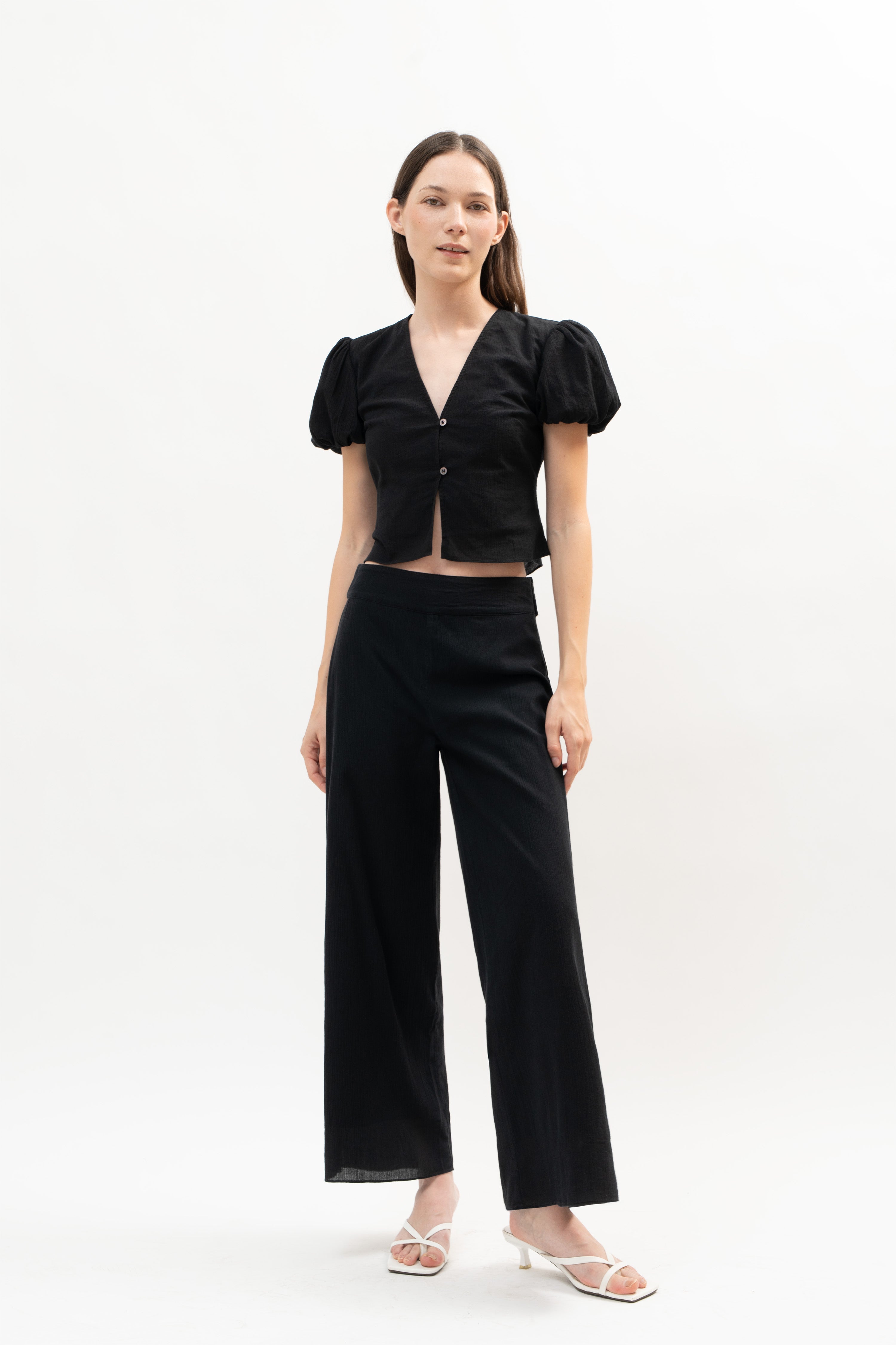 Bells Pant in Black - ODNE