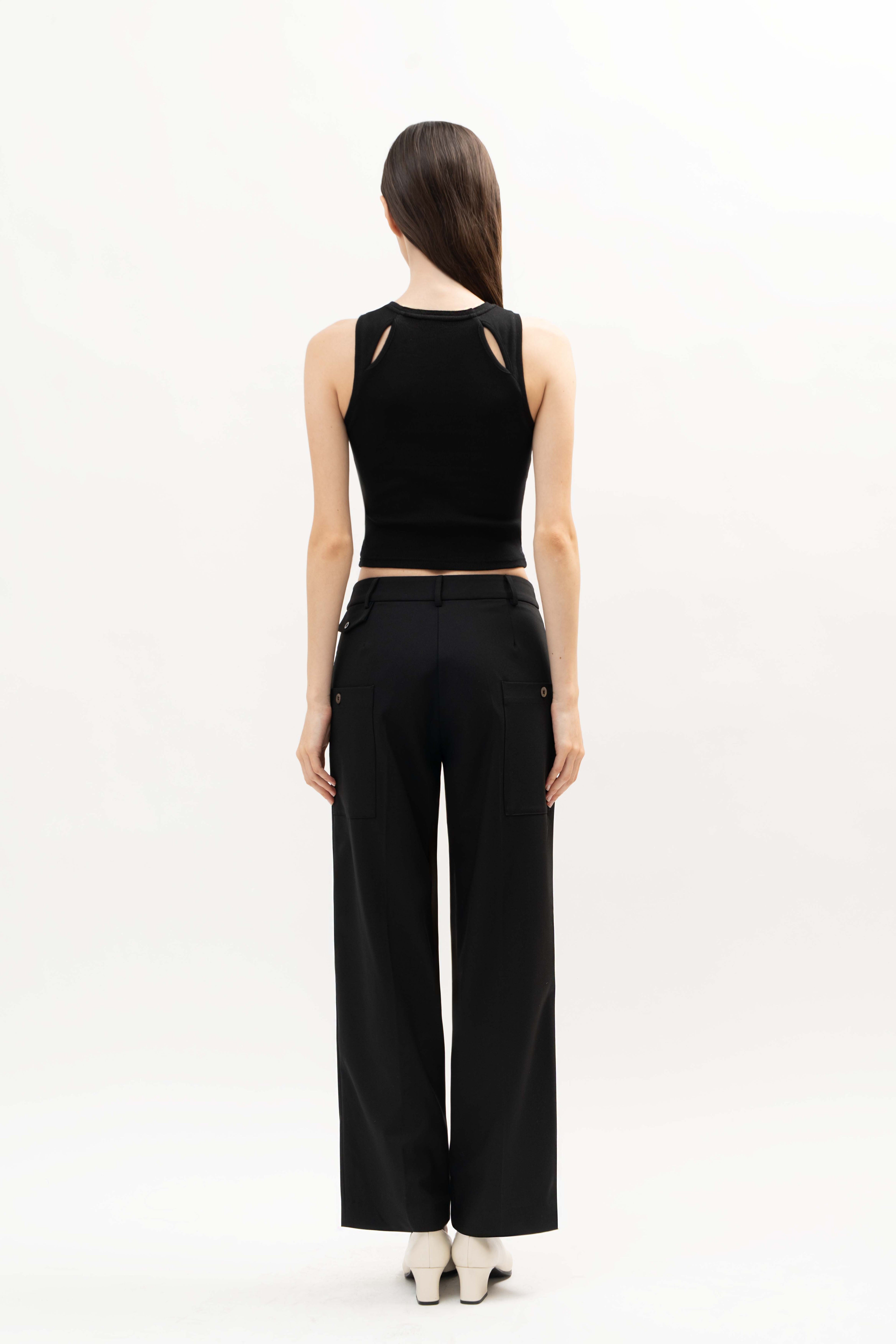 Caye Pant in Black - ODNE