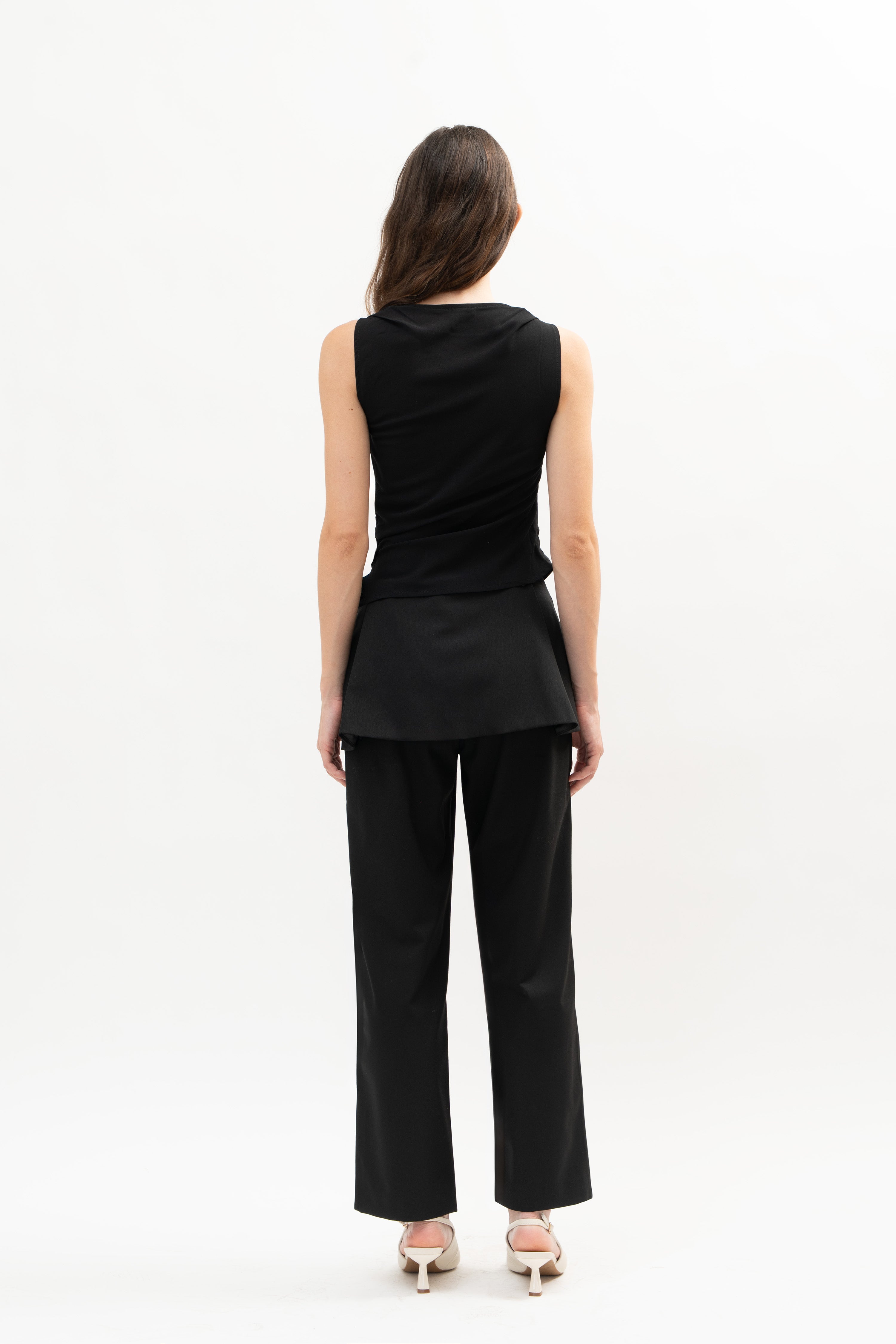 Cerros Skort in Black - ODNE