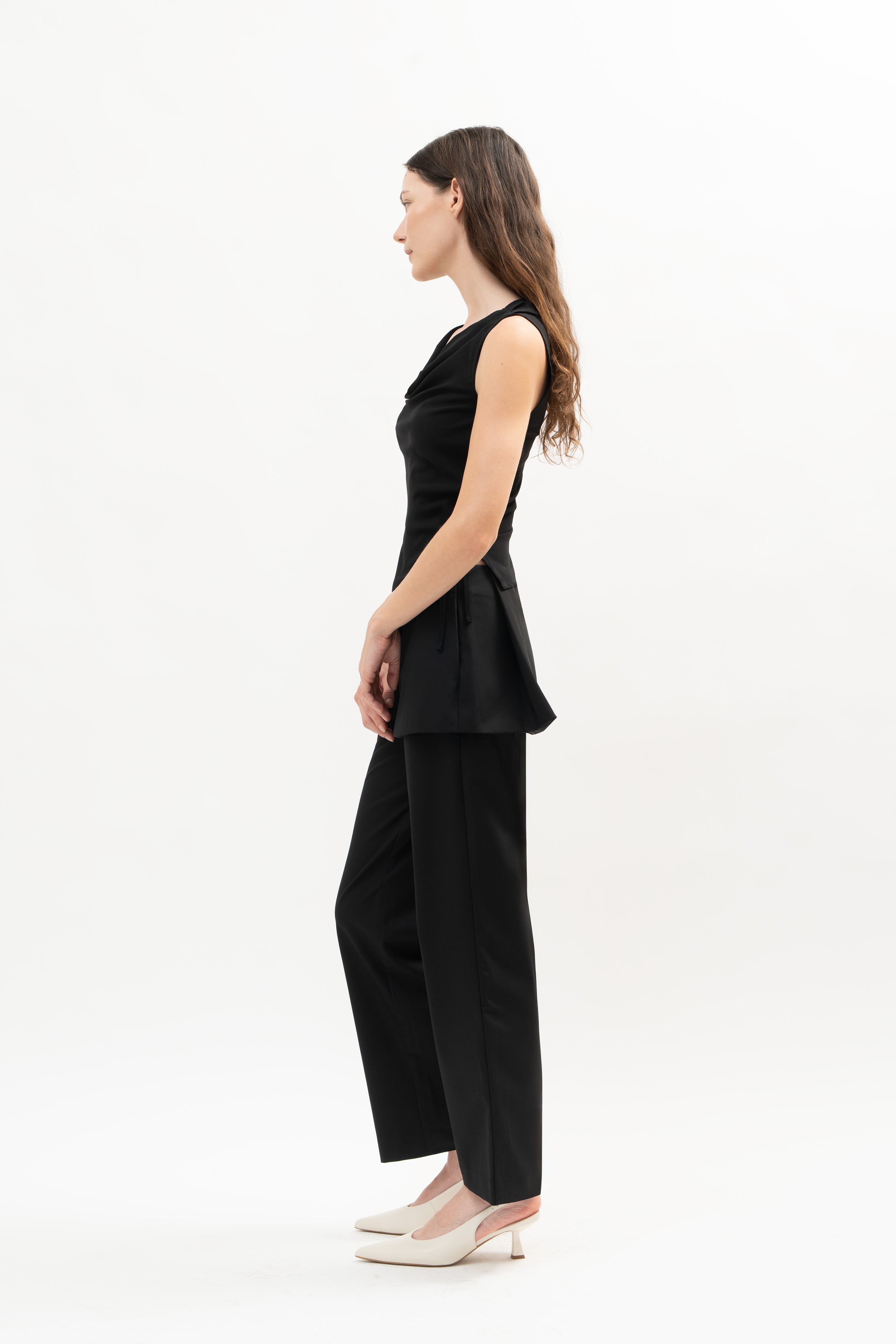 Cerros Skort in Black - ODNE