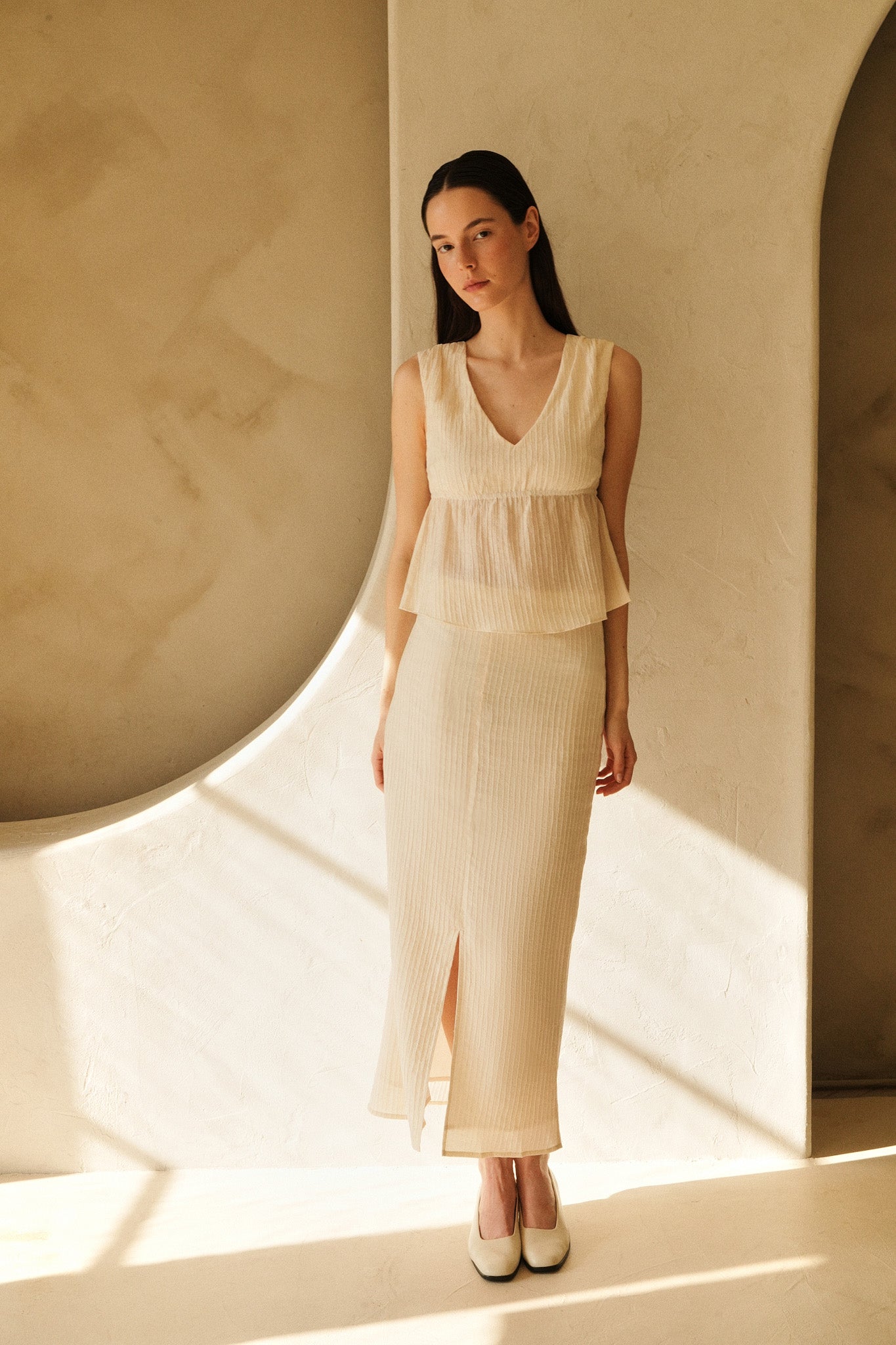 Malvin Skirt Ivory