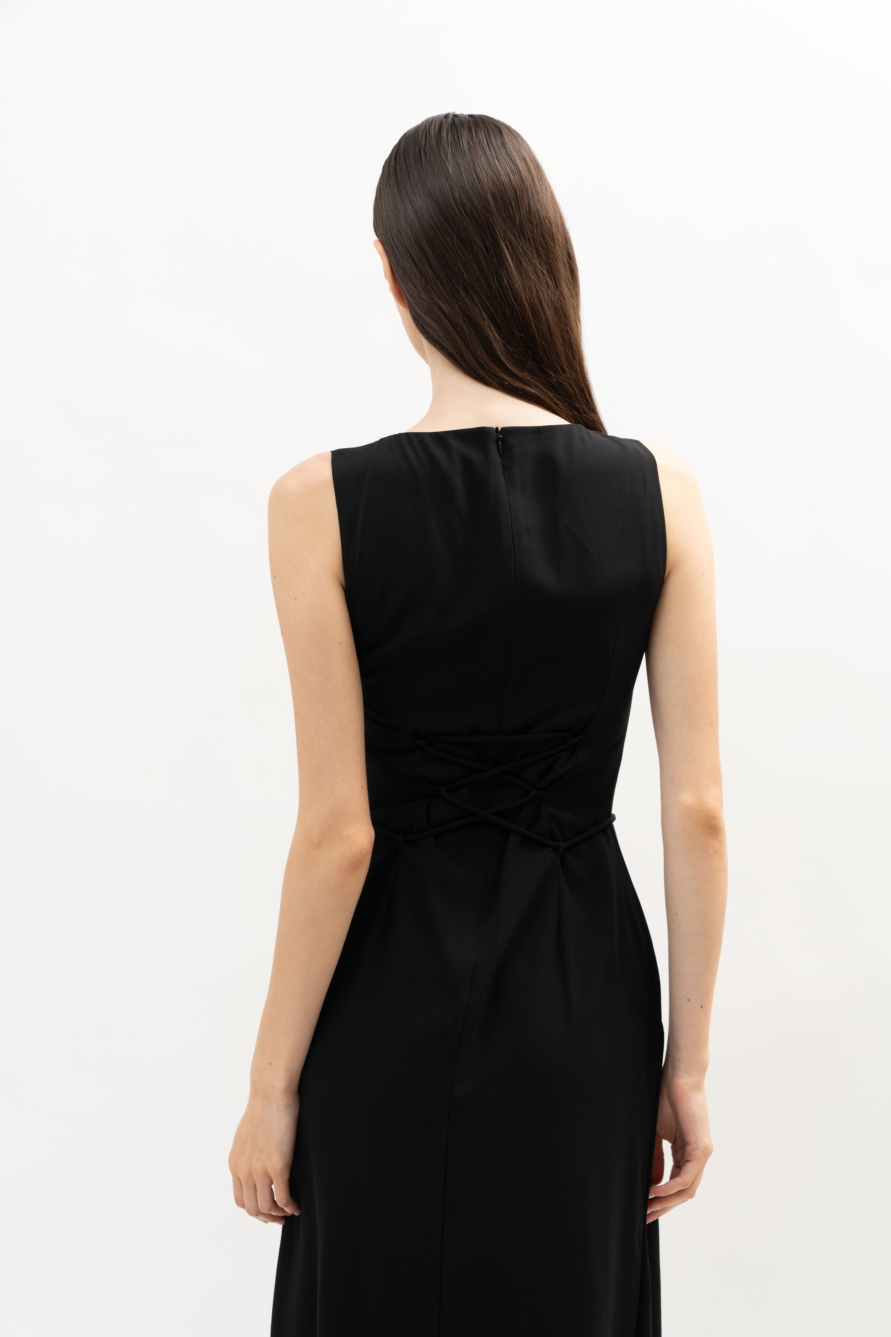 Fraser Dress in Black - ODNE