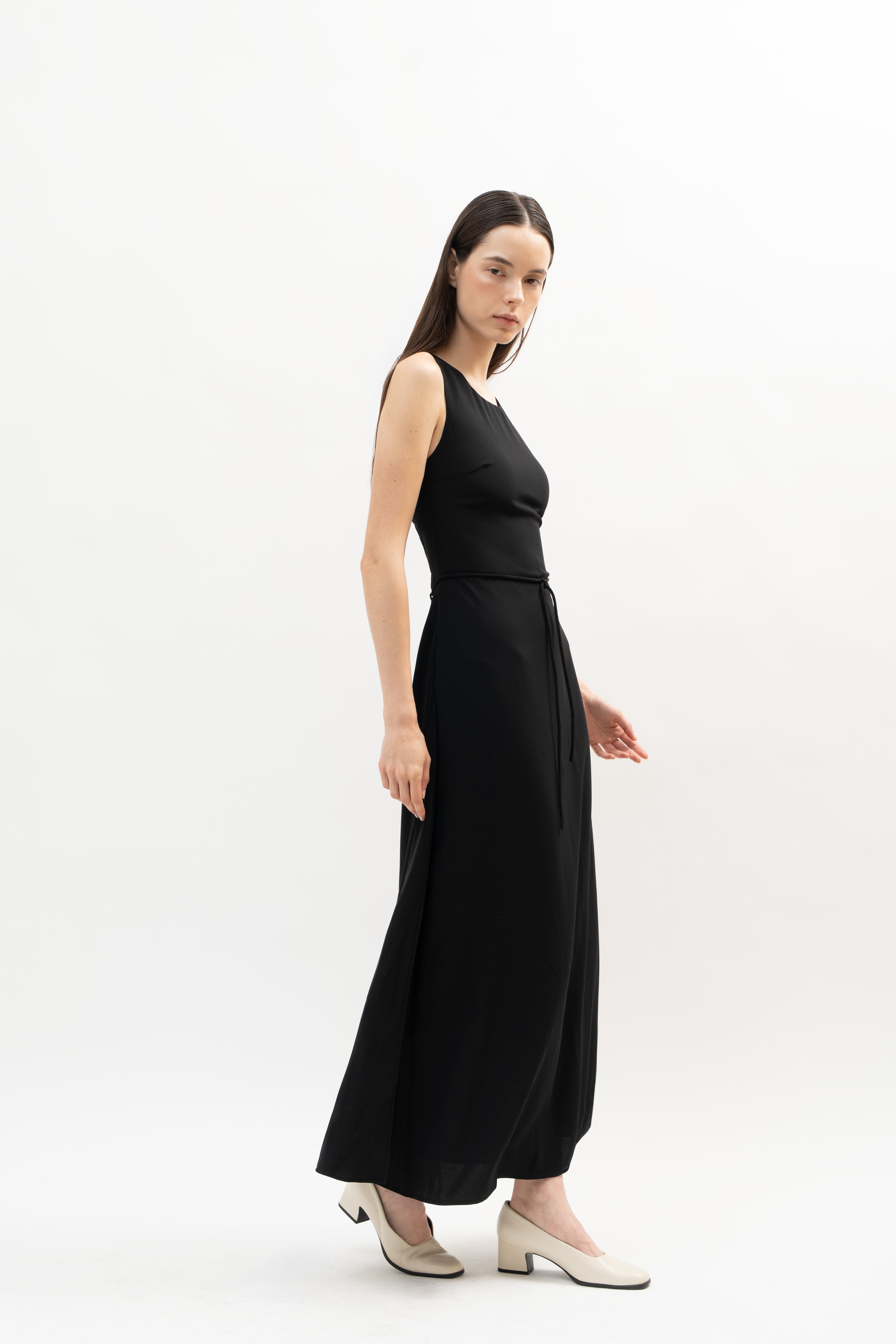 Fraser Dress in Black - ODNE
