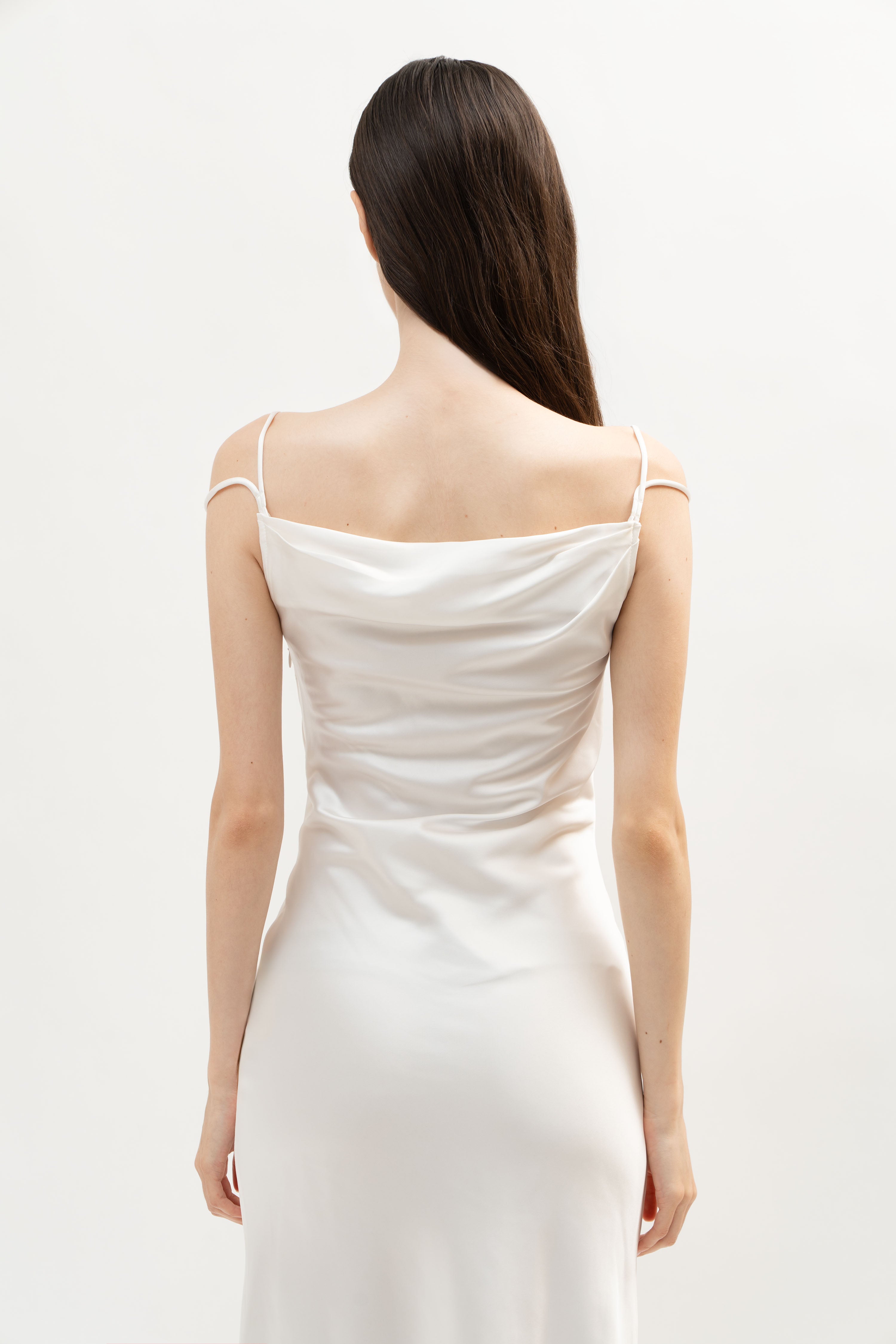Jacmel Dress in White - ODNE