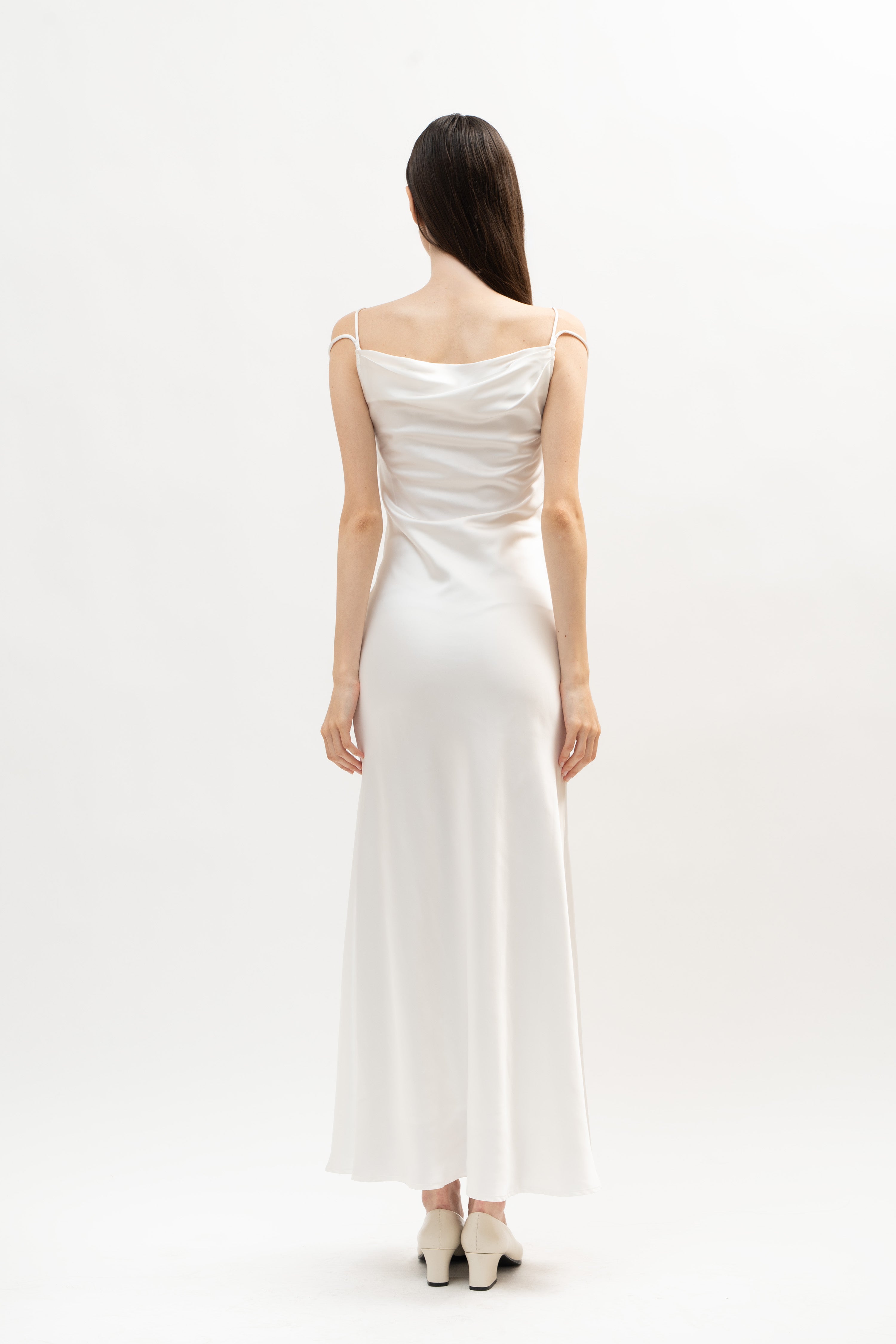 Jacmel Dress in White - ODNE