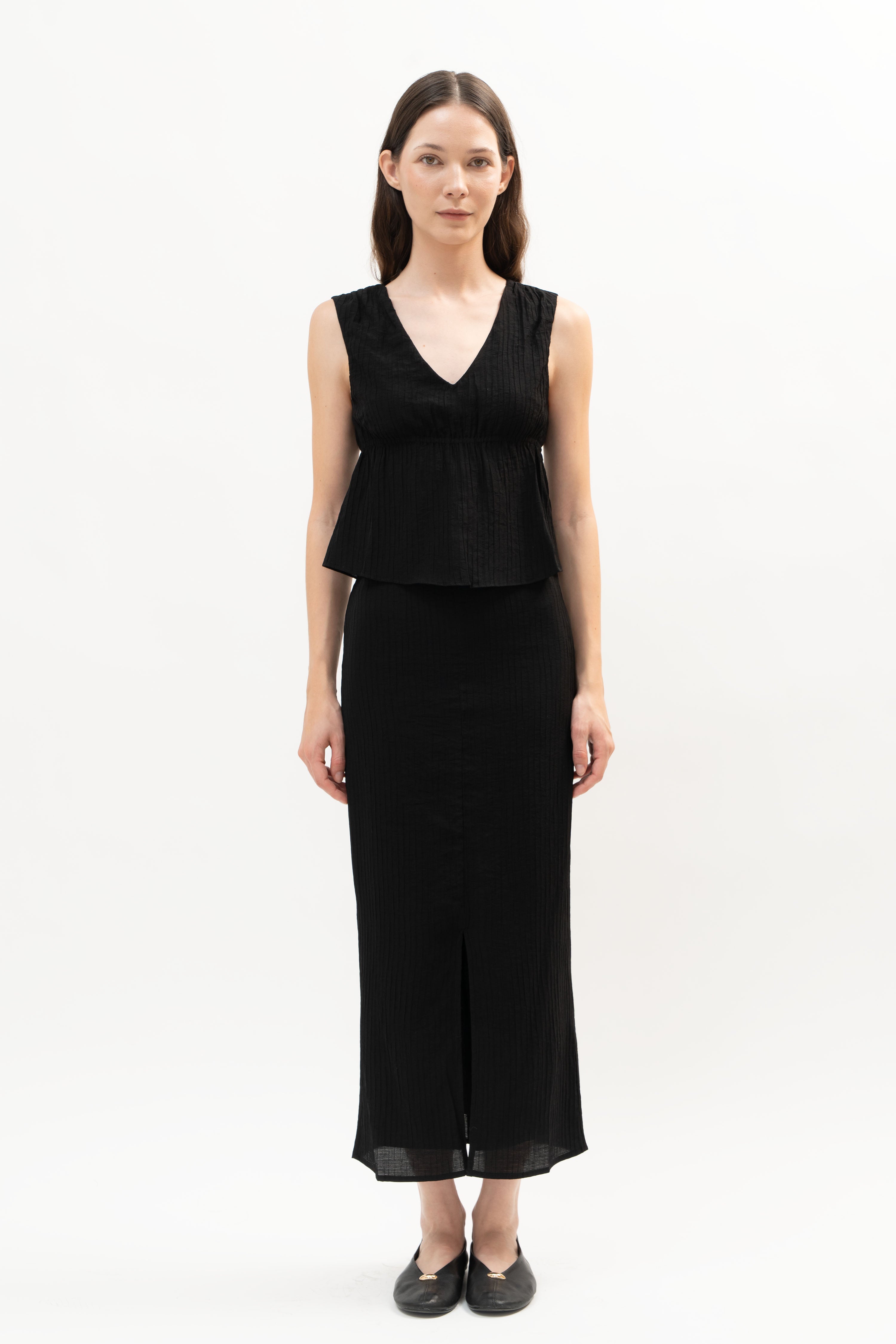 Palau Top in Black - ODNE