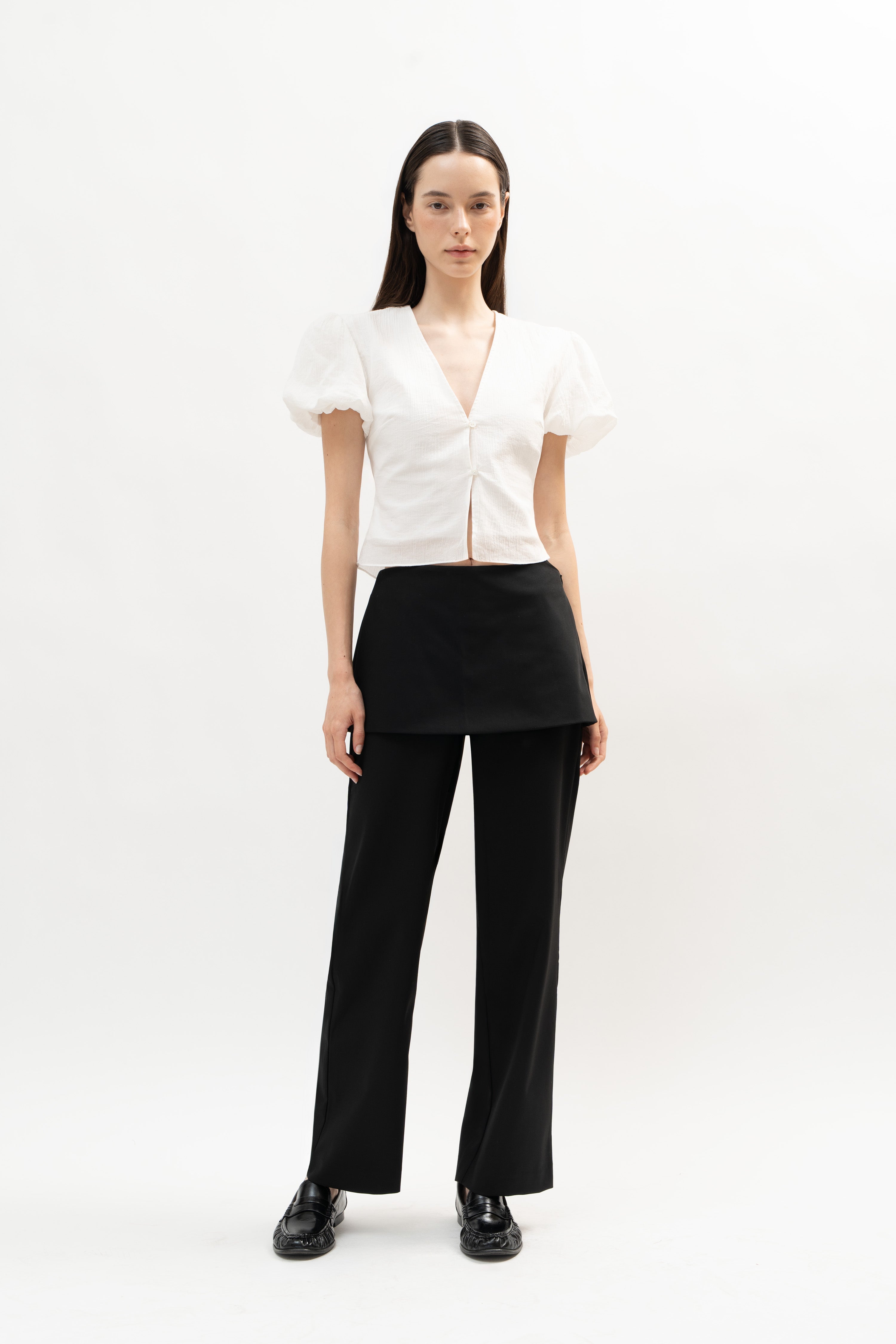 Anse Top in White - ODNE