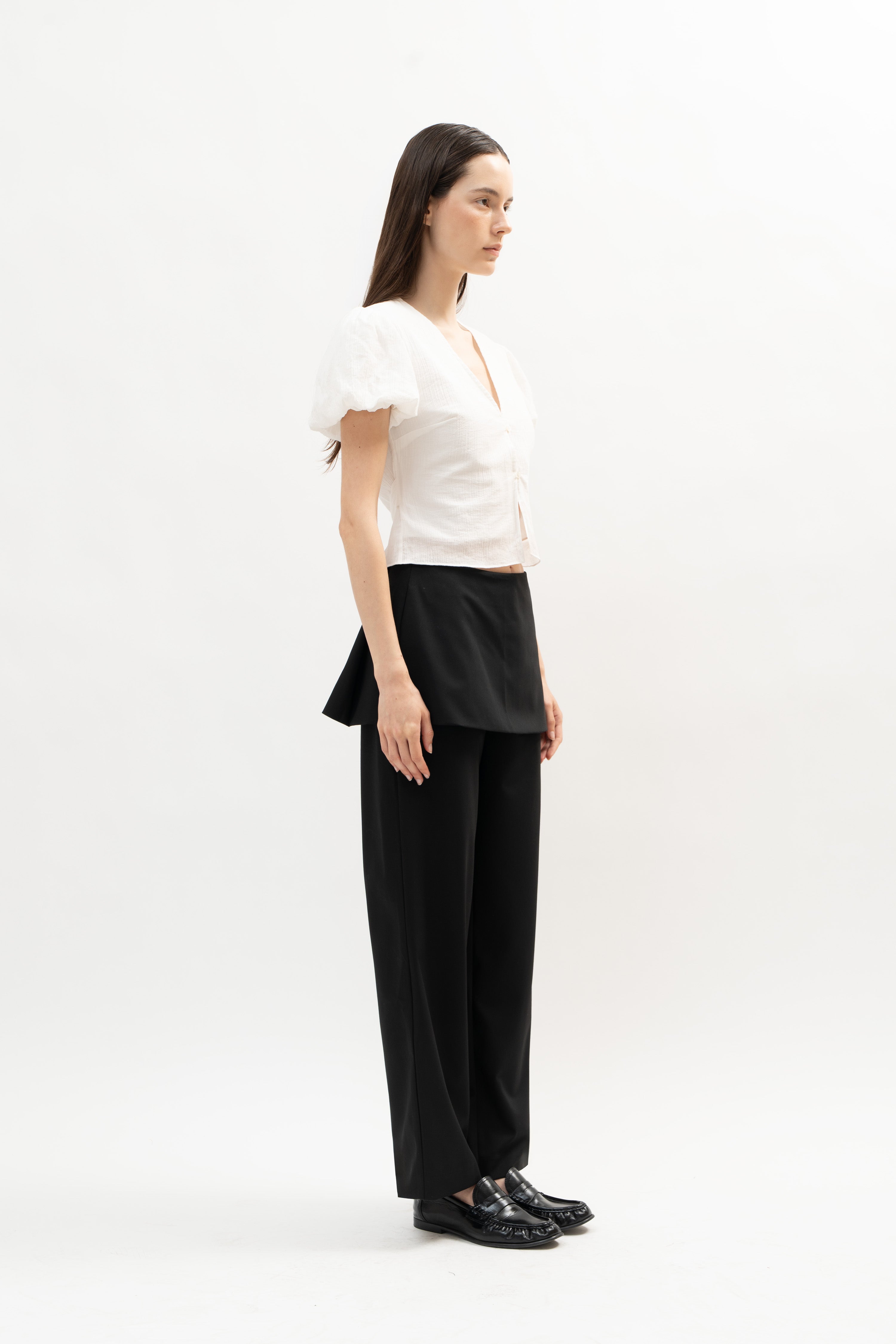 Anse Top in White - ODNE