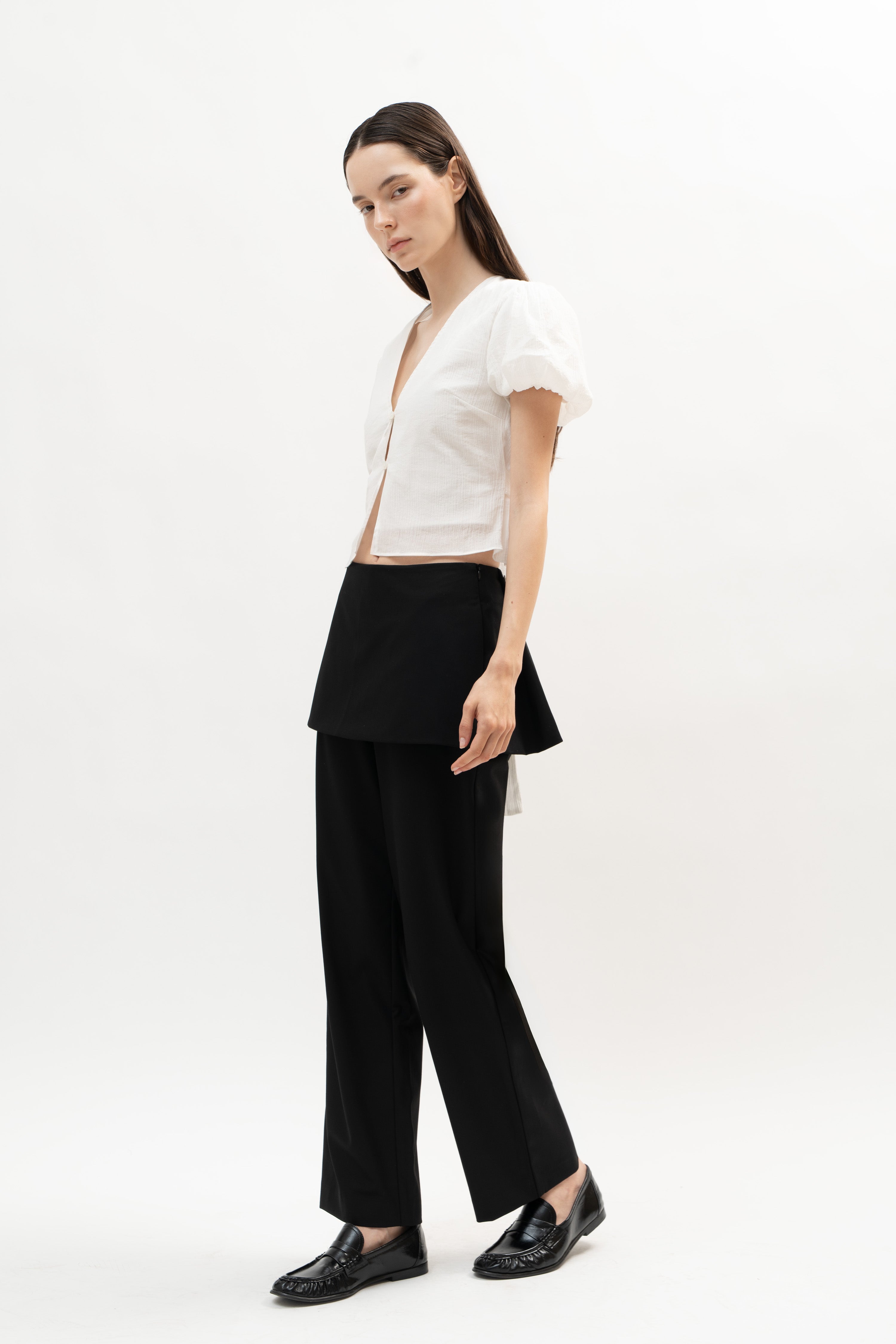 Anse Top in White - ODNE