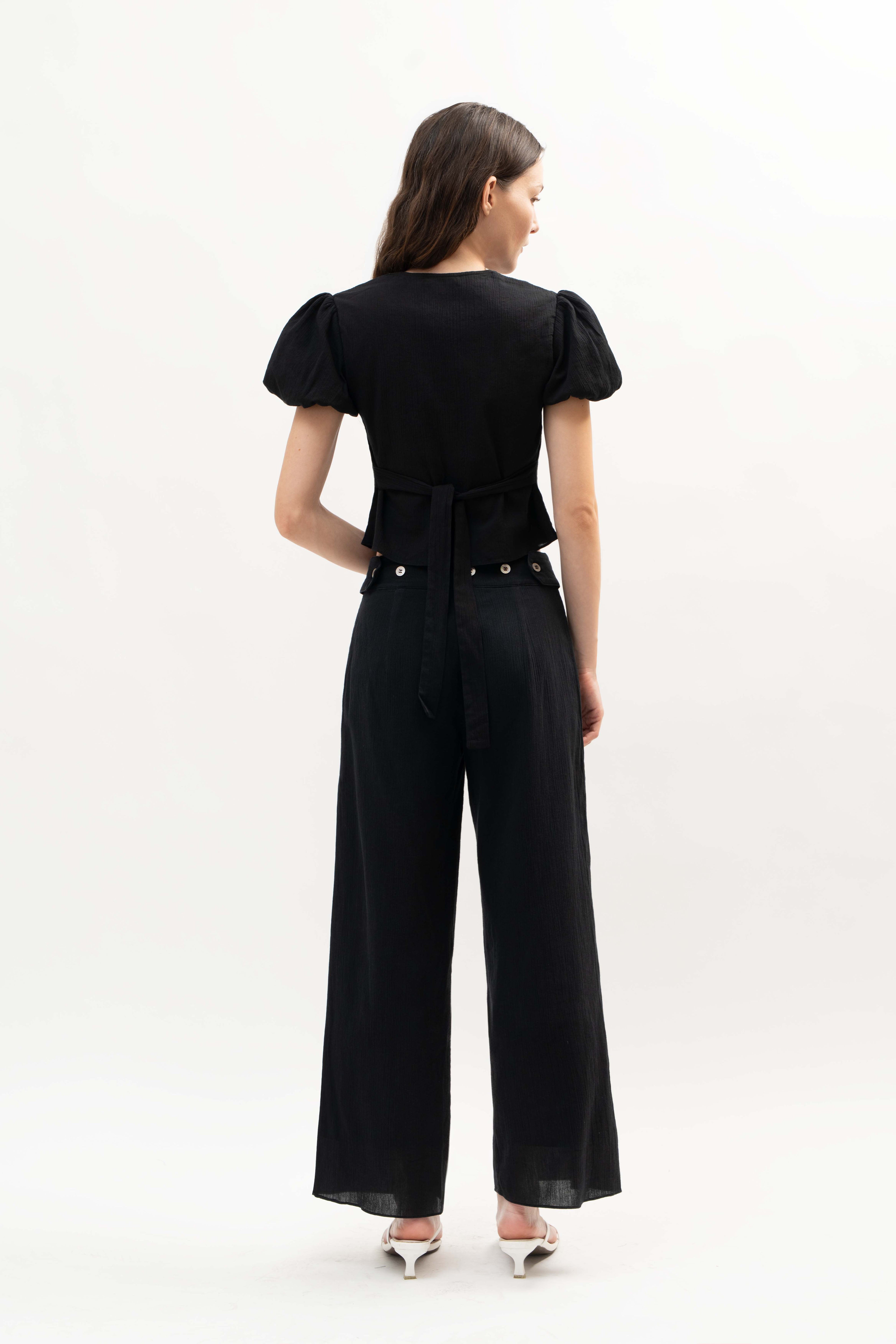 Bells Pant in Black - ODNE