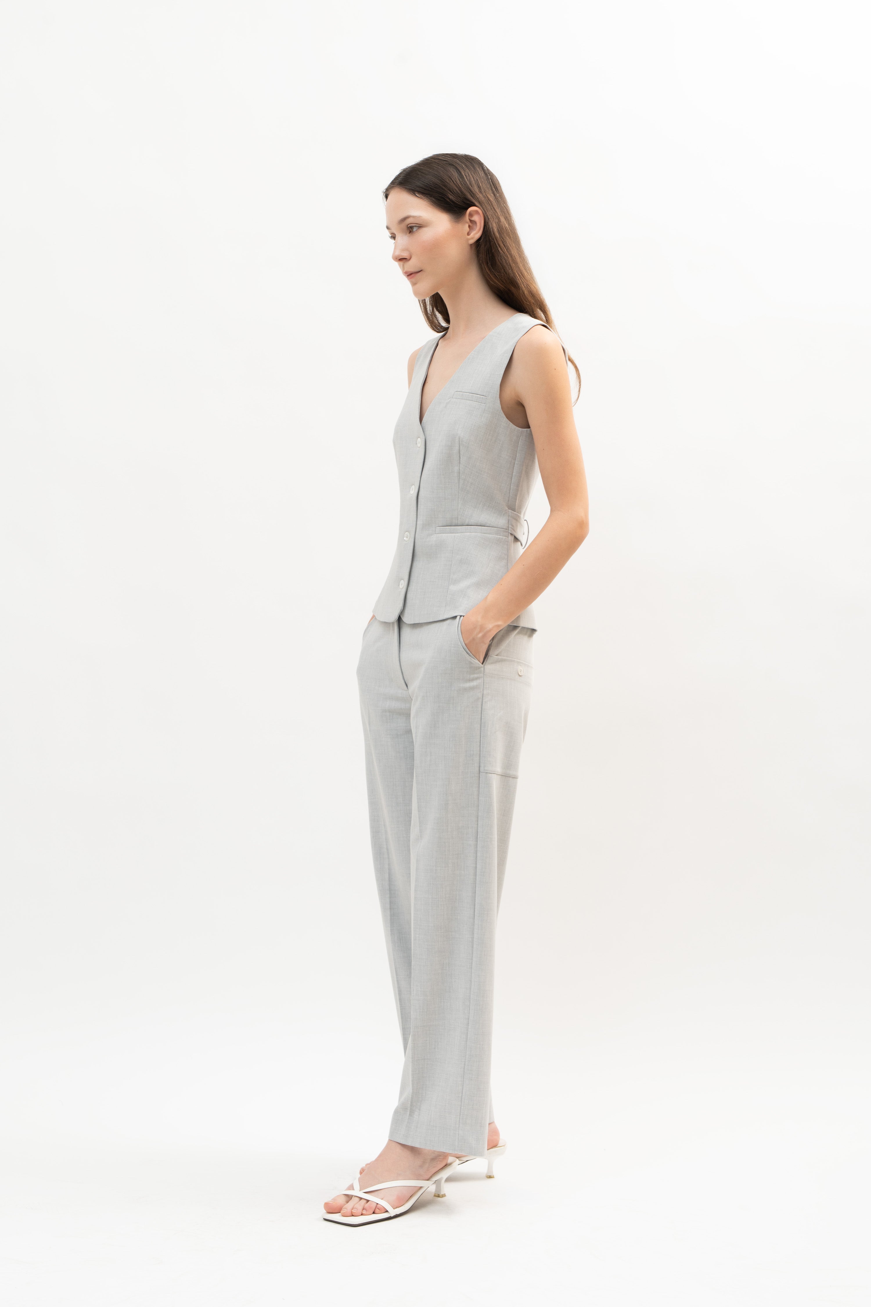 Cayo Vest in Stone Gray - ODNE