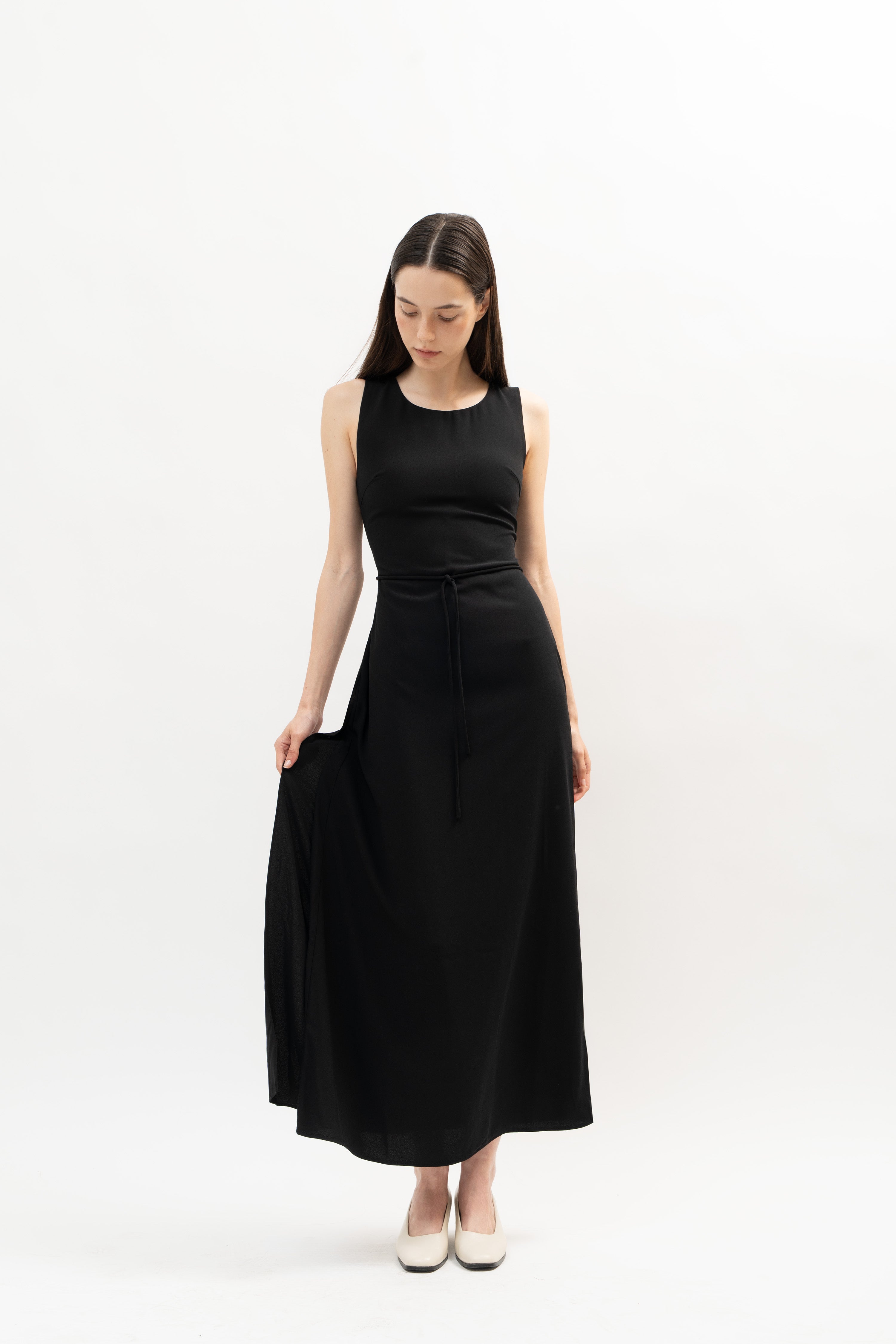 Fraser Dress in Black - ODNE