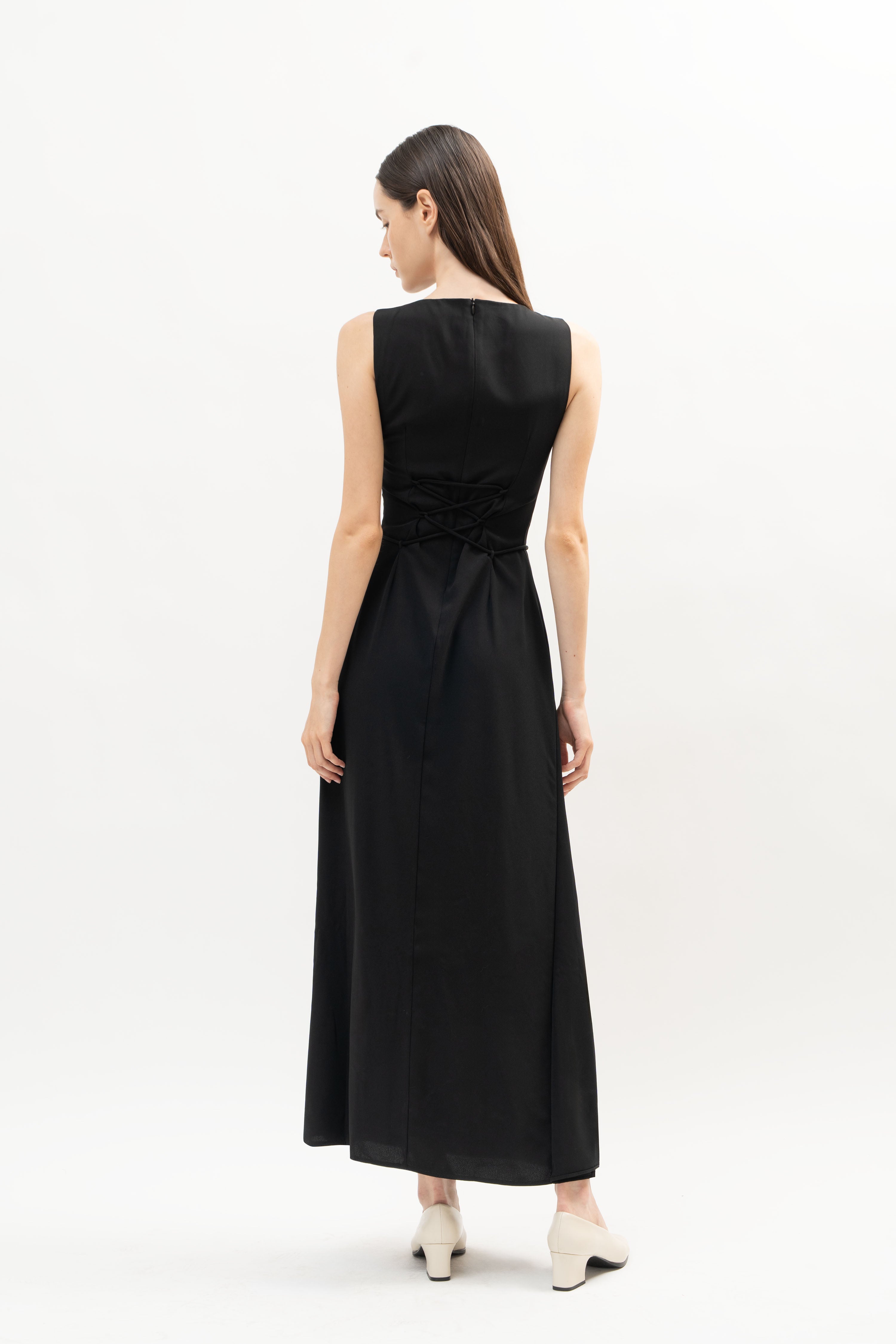 Fraser Dress in Black - ODNE