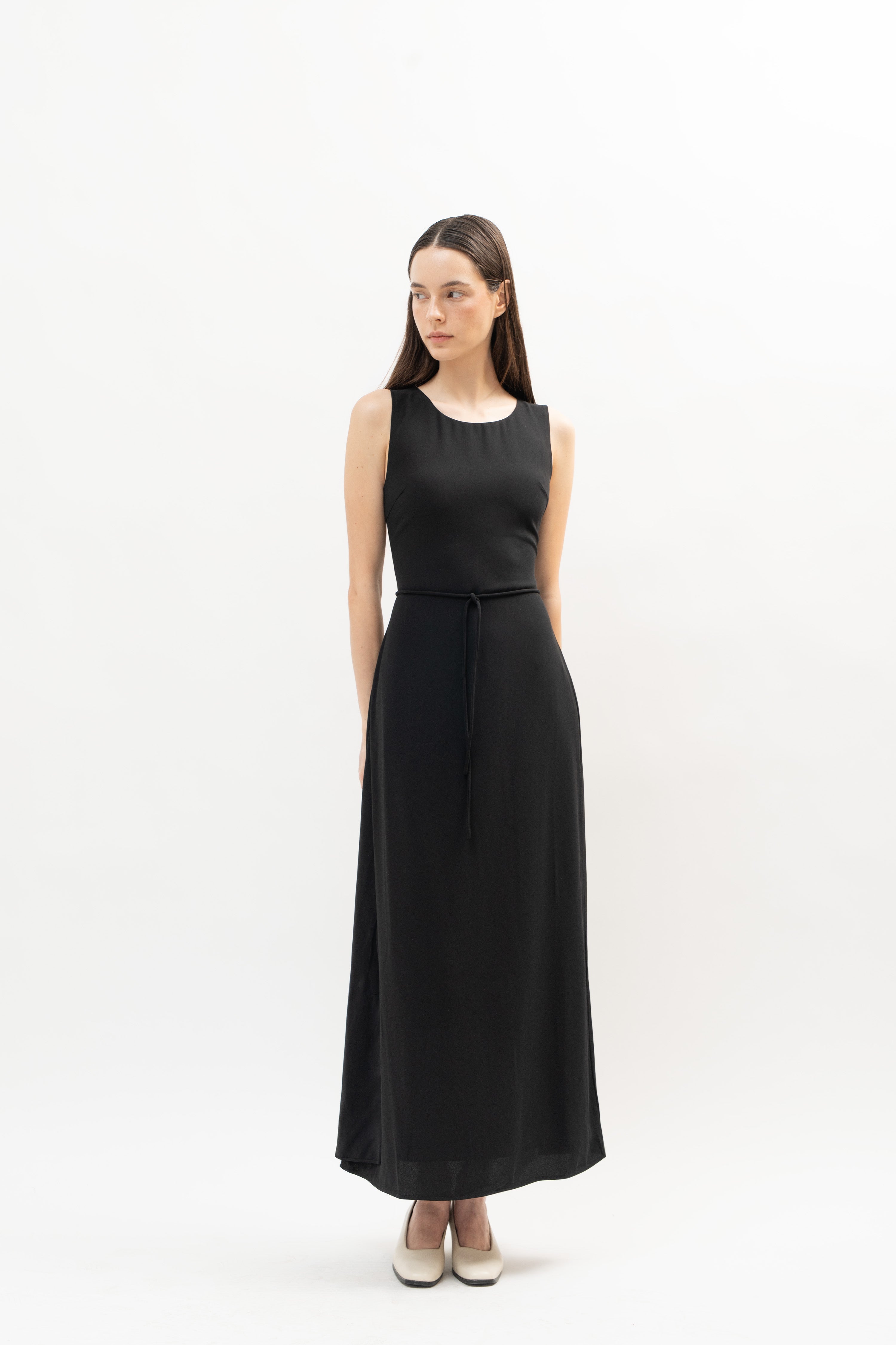 Fraser Dress in Black - ODNE