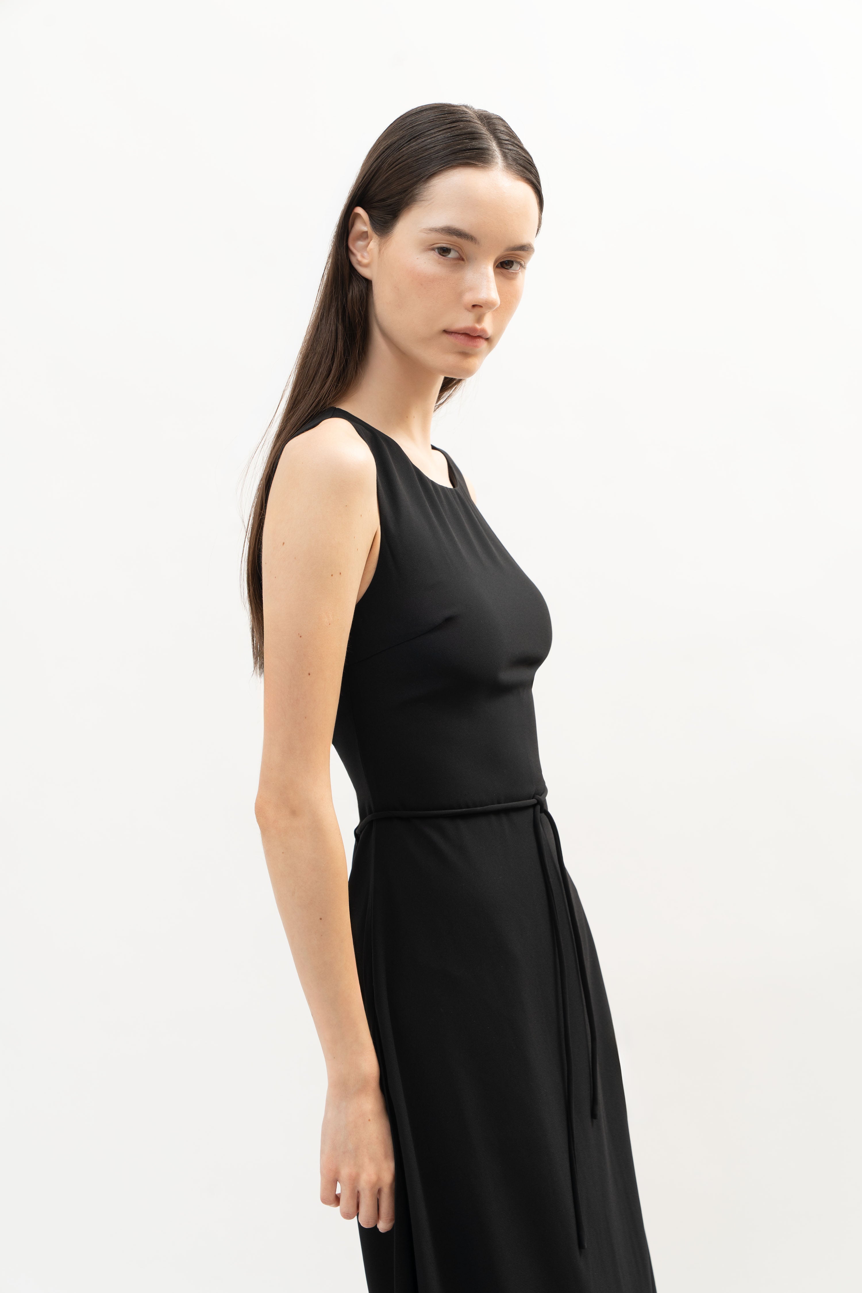 Fraser Dress in Black - ODNE
