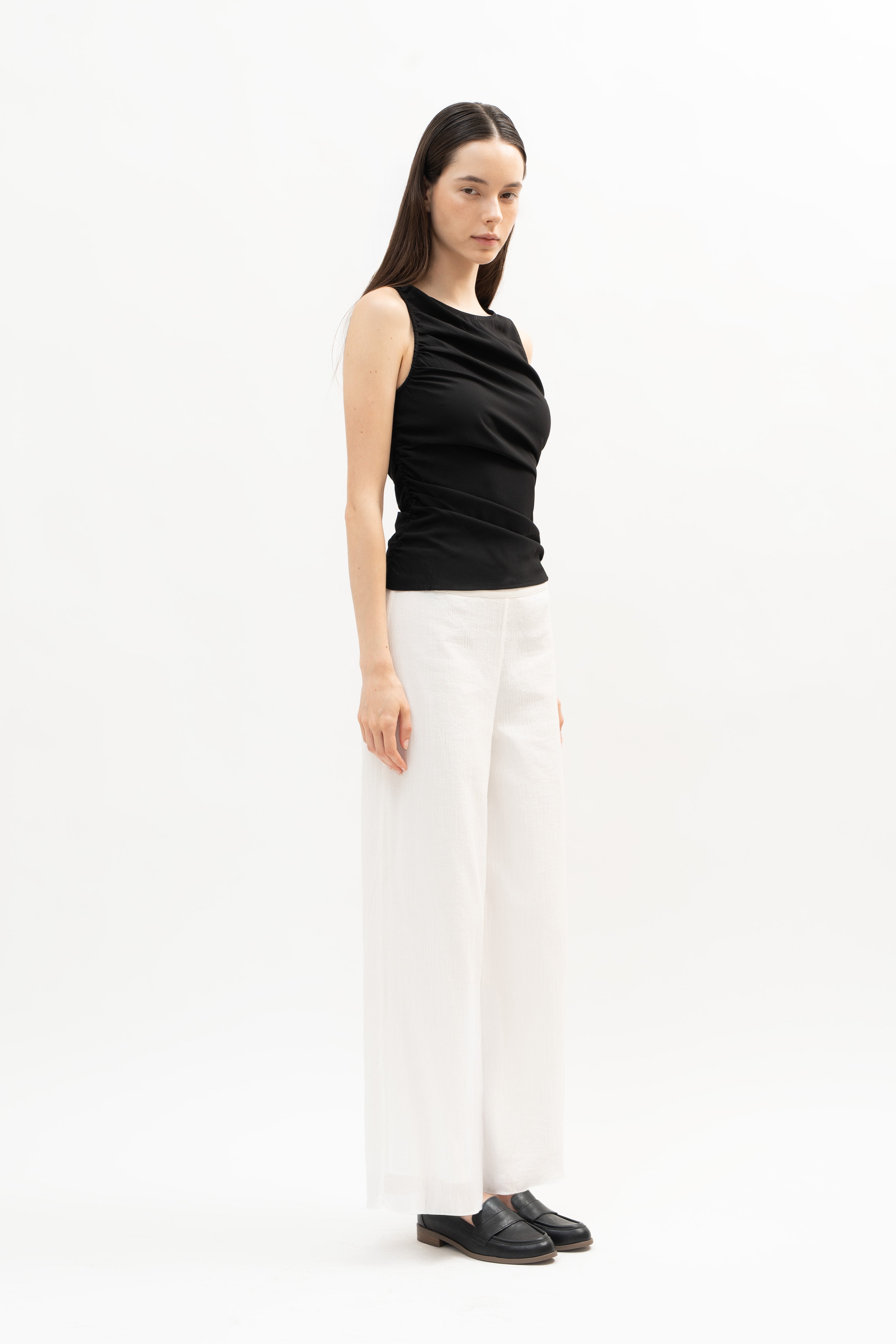 Fteri Top in Black - ODNE