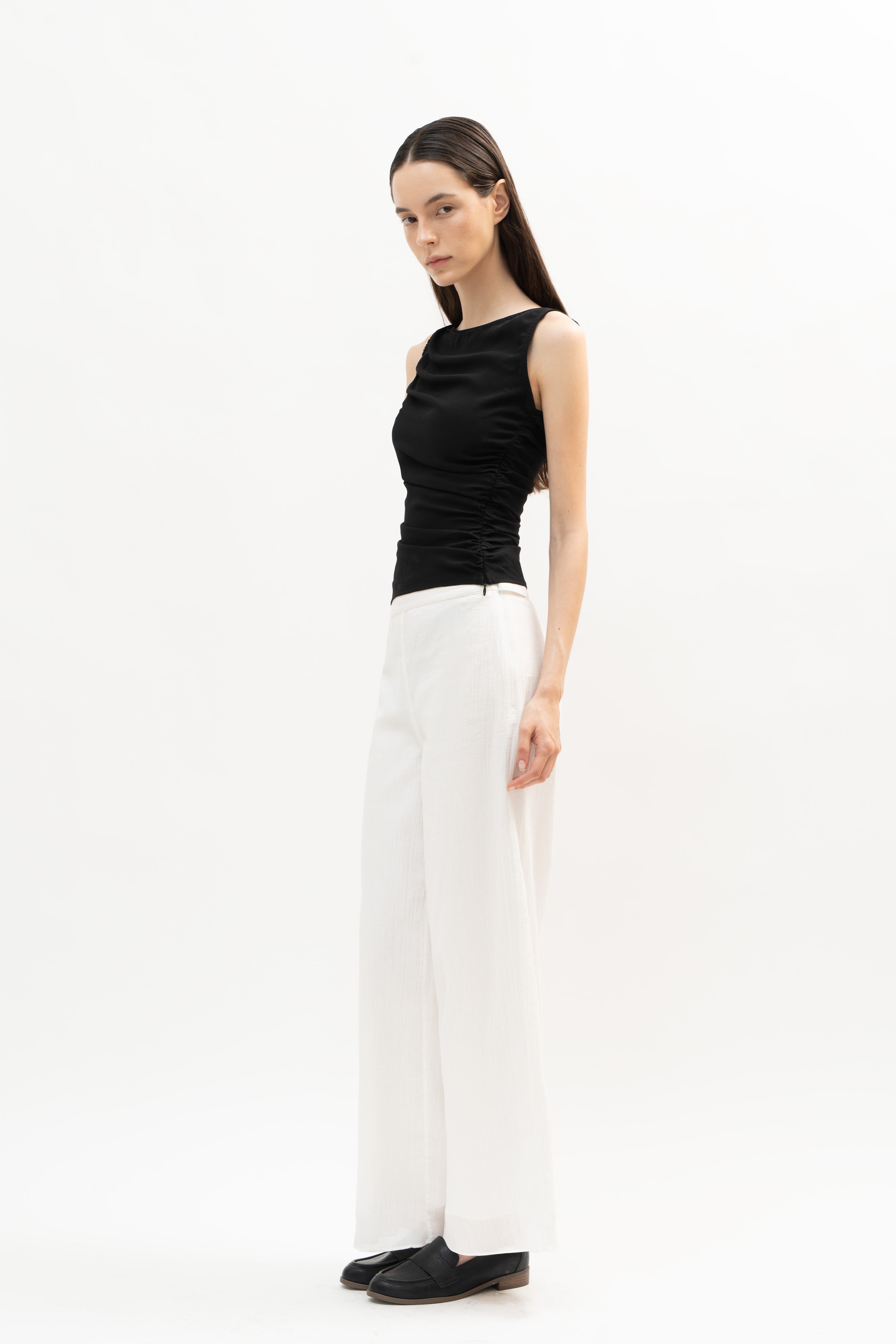 Fteri Top in Black - ODNE