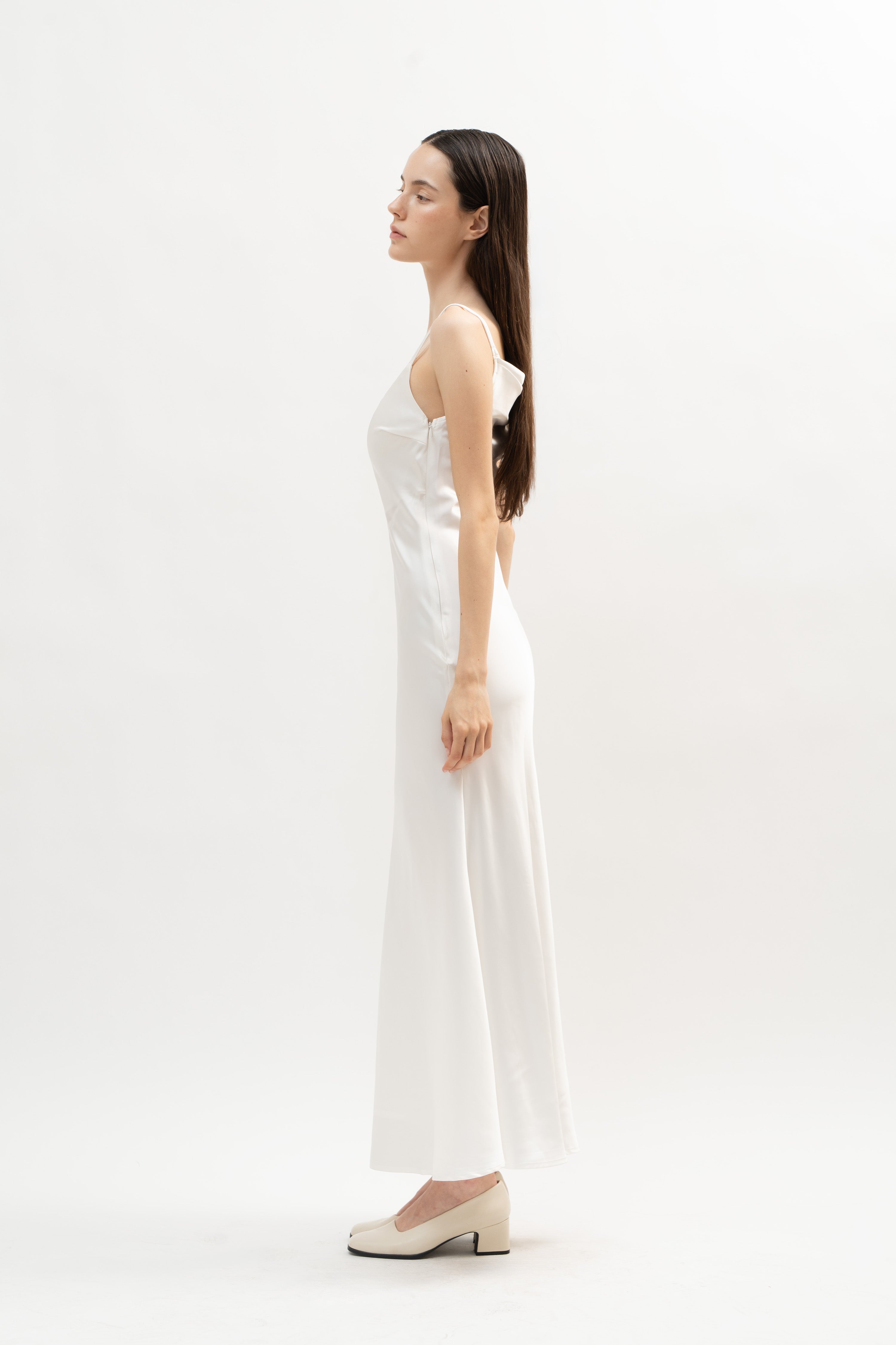 Jacmel Dress in White - ODNE