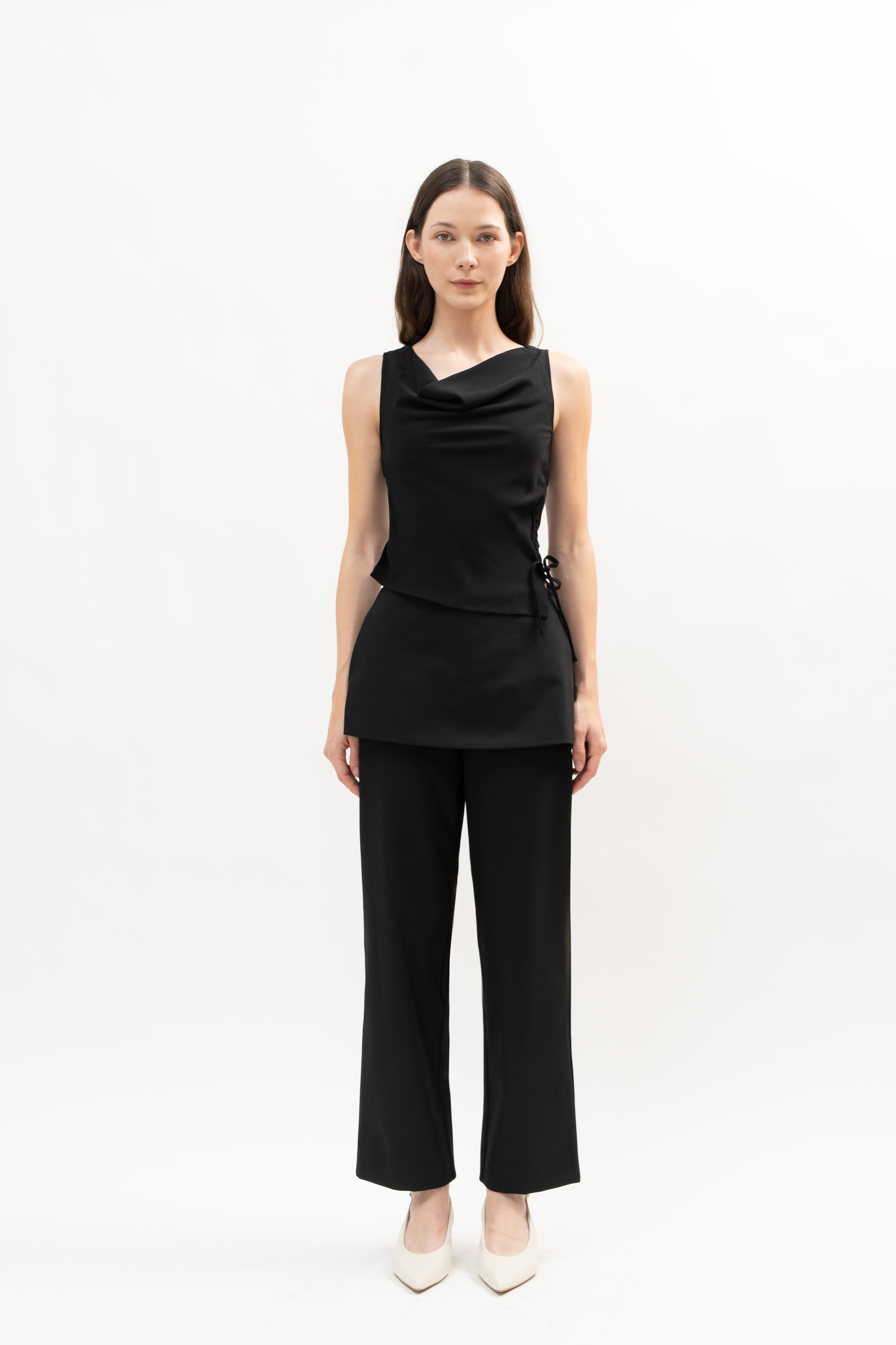 Rhodes Top in Black - ODNE