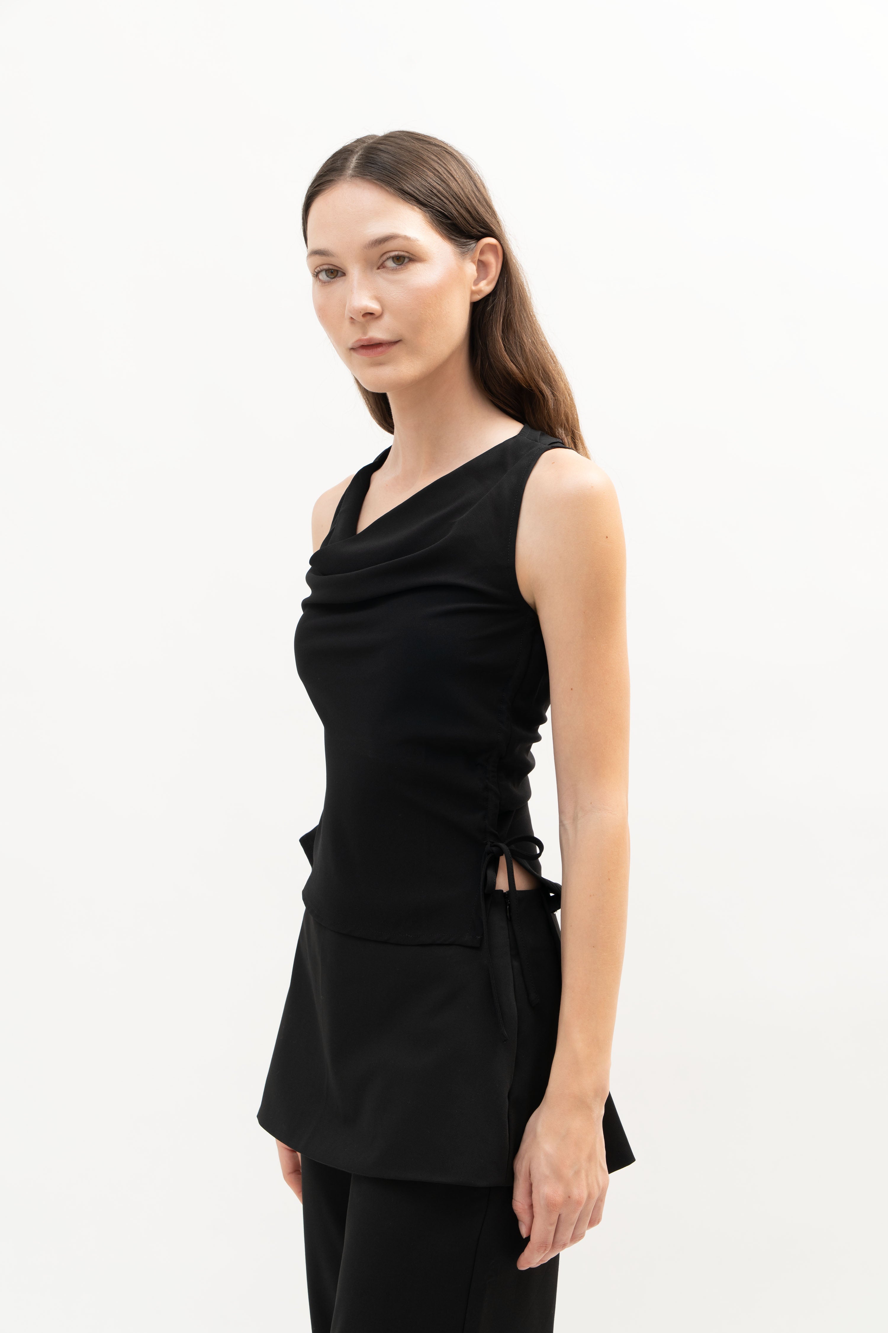 Rhodes Top in Black - ODNE