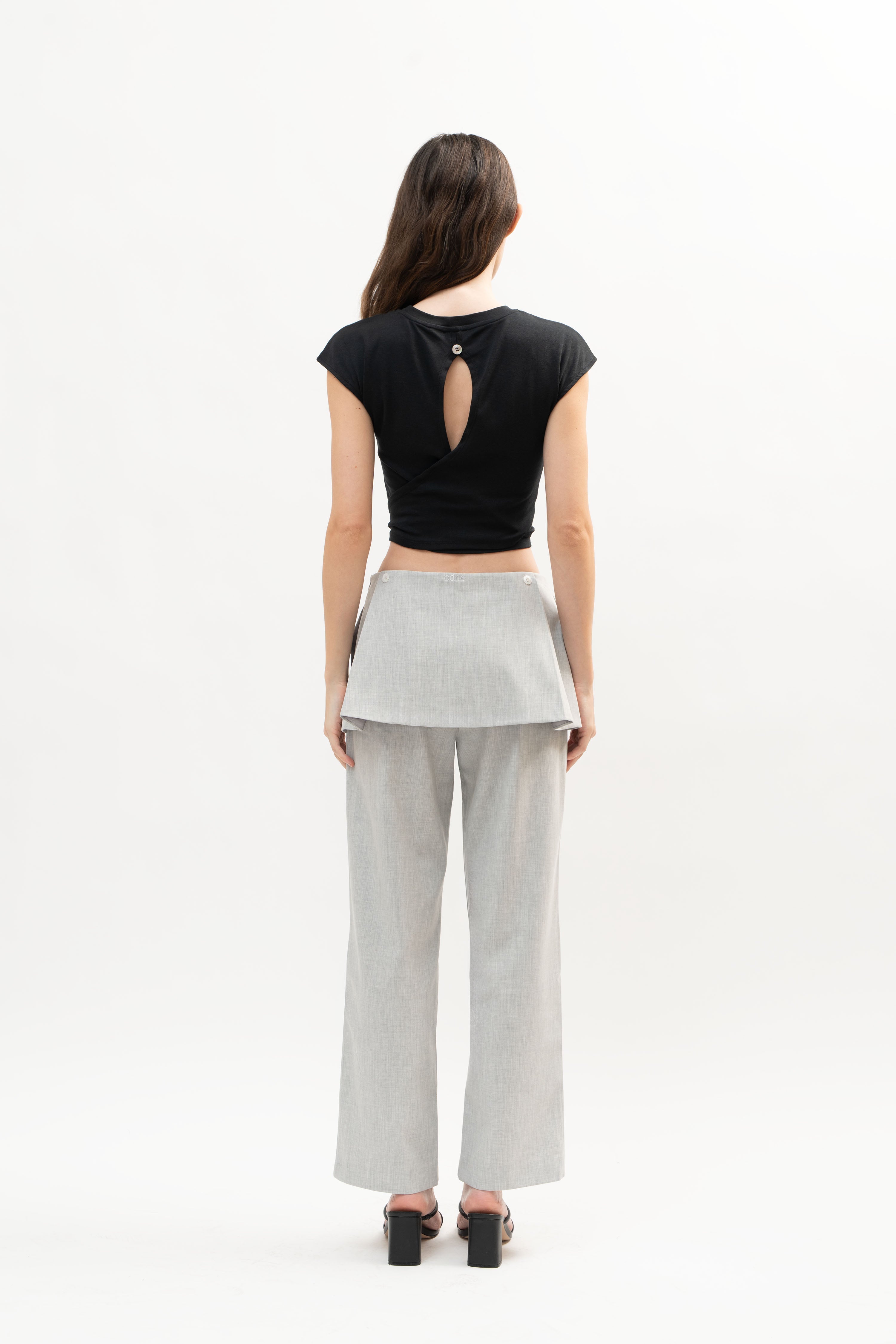 Shoal Knit Top in Black - ODNE
